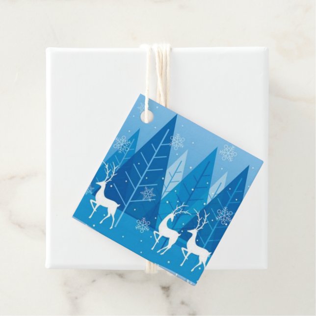 Weihnachtsgeschenk-Tag Geschenkanhänger (Beispiel)