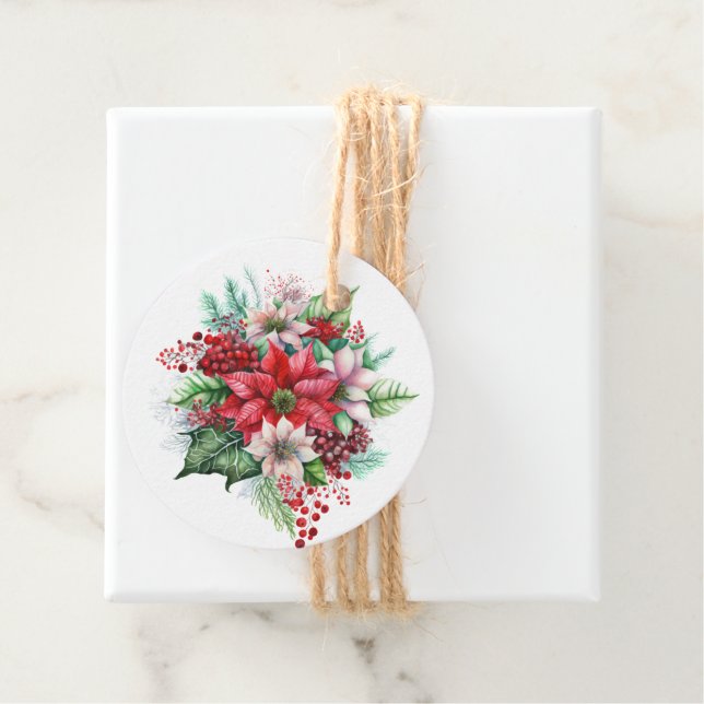 Weihnachtsgeschenk-Tag Geschenkanhänger (Beispiel)