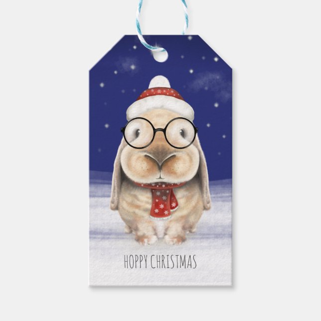 Weihnachtsgeschenk-Tag - Niedlicher Sonnenschein i Geschenkanhänger (Vorderseite)