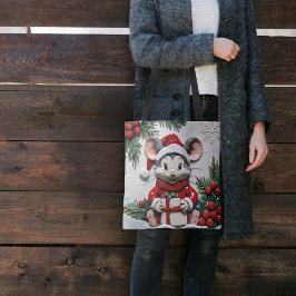 Weihnachtsgeschenk und Maus