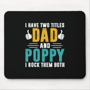 Weihnachtsgeschenk   Vater und Mohn ich rock sie Mousepad