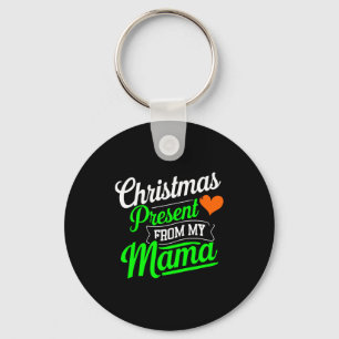 Weihnachtsgeschenk von meiner Mama Digital Art T-S Schlüsselanhänger