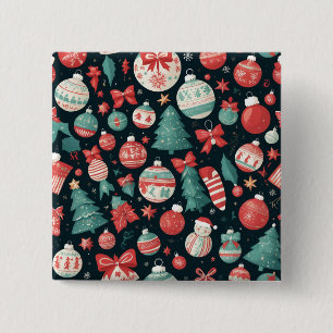 Weihnachtsgeschenk, Weihnachtsfeiertag, Weihnachts Button
