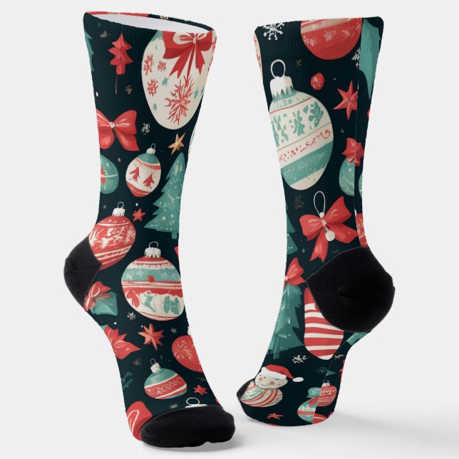 Weihnachtsgeschenk, Weihnachtsfeiertag, Weihnachts Socken (Gewinkelt)