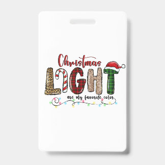Weihnachtsgeschenk Weihnachtslicht ist meine Liebl Ausweis