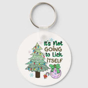 Weihnachtsgeschenk wird es sich nicht selber mache schlüsselanhänger