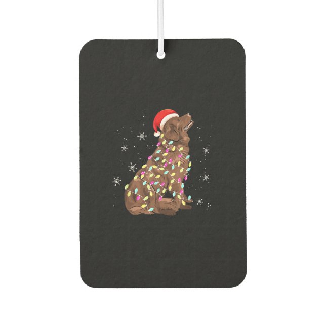 Weihnachtsgeschenk | Witzige Weihnachtsfeier Autolufterfrischer (Vorderseite)