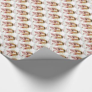 Weihnachtsgeschenk Wrap/Engel Geschenkpapier