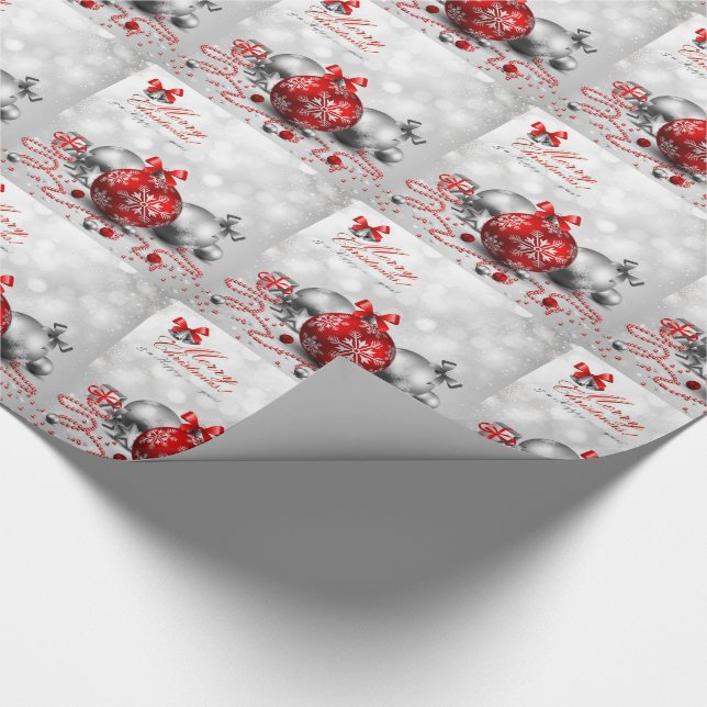 Weihnachtsgeschenk Wrap/Ornamente Geschenkpapier (Ecke)