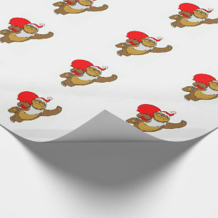 Weihnachtsgeschenk Wrap/Weihnachtsbär Geschenkpapier