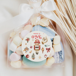 Weihnachtsgeschenk zum 1. Geburtstag Etiketten