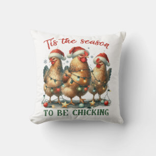 Weihnachtsgeschenk zum Chicken Kissen