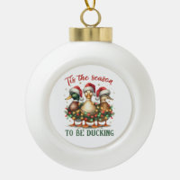 Weihnachtsgeschenk zum Ducken