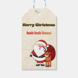Weihnachtsgeschenkanhänger für festliche Verpackun Geschenkanhänger