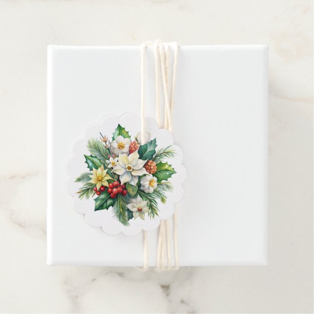 Weihnachtsgeschenkanhänger Geschenkanhänger (Beispiel)