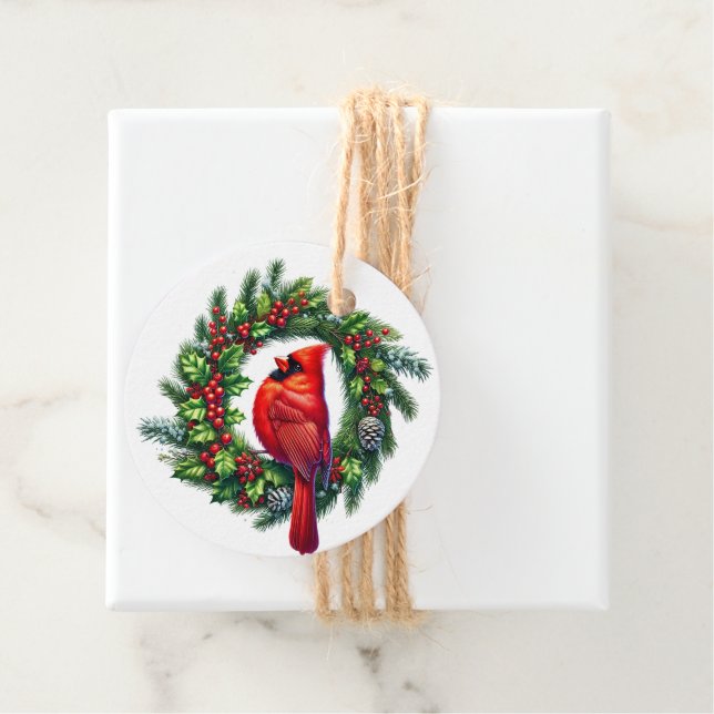 Weihnachtsgeschenkanhänger Geschenkanhänger (Beispiel)