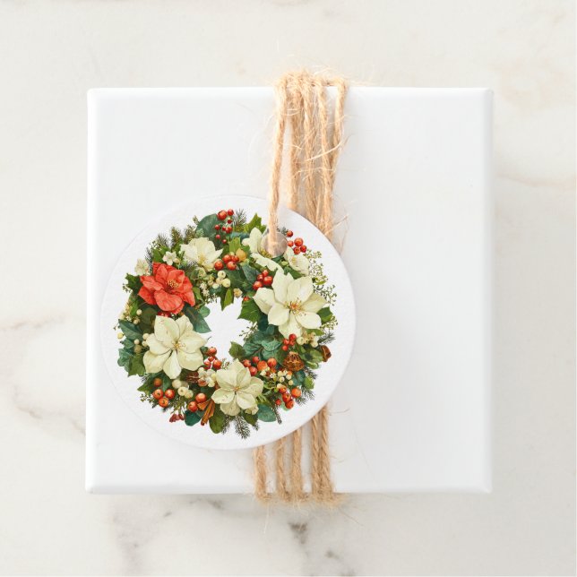 Weihnachtsgeschenkanhänger Geschenkanhänger (Beispiel)