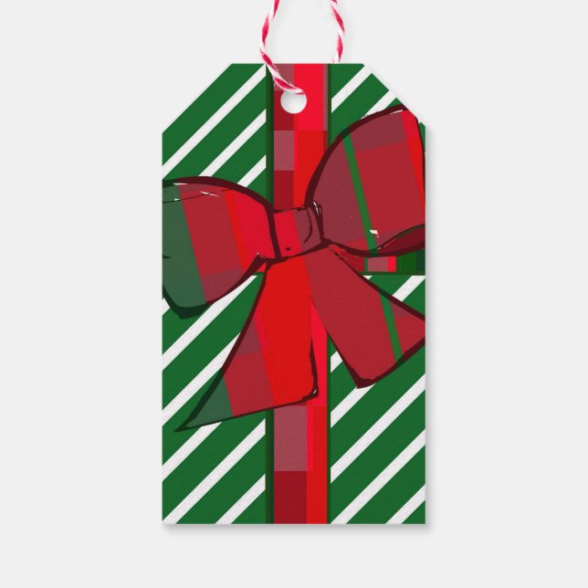 Weihnachtsgeschenkanhänger Geschenkanhänger (Rückseite)