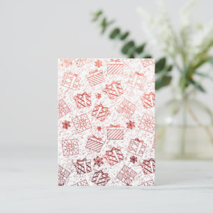 Weihnachtsgeschenke 5 feiertagspostkarte