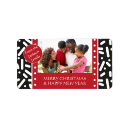 Weihnachtsgeschenke Adressaufkleber