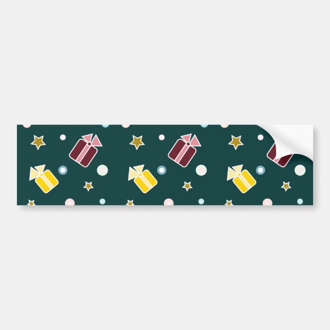 Weihnachtsgeschenke Autoaufkleber (Vorne)
