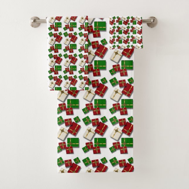 Weihnachtsgeschenke Badhandtuch Set (Insitu)