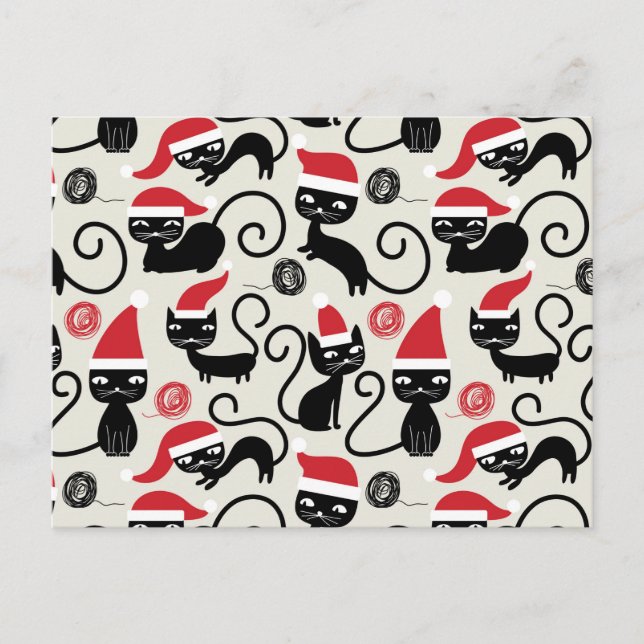 Weihnachtsgeschenke Feiertagspostkarte (Vorderseite)