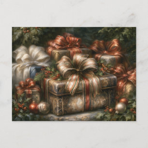 Weihnachtsgeschenke Feiertagspostkarte