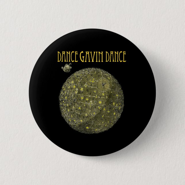 Weihnachtsgeschenke für Dance Gavin Dance Fans Tan Button (Vorderseite)