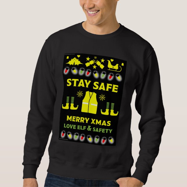 Weihnachtsgeschenke für Gesundheit und Sicherheit  Sweatshirt (Vorderseite)