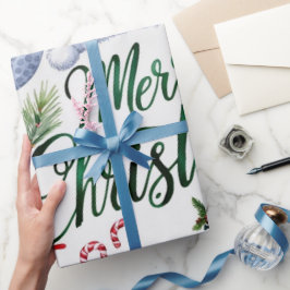 Weihnachtsgeschenke für Golfer Geschenkpapier