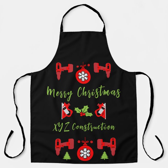 Weihnachtsgeschenke für Heimwerker Schürze (Vorderseite)