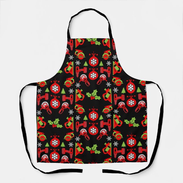 Weihnachtsgeschenke für Heimwerker Schürze (Vorderseite)