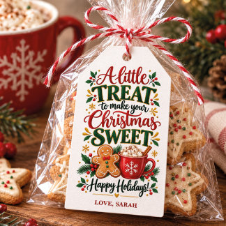 Weihnachtsgeschenke für Kollegen mit individuellem Geschenkanhänger