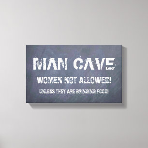 Weihnachtsgeschenke für Männer, Mann Höhle Leinwan Leinwanddruck