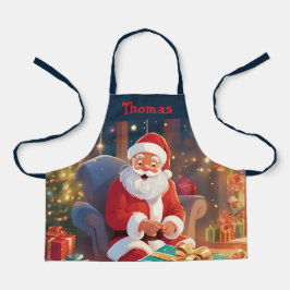 Weihnachtsgeschenke für Weihnachtsjunge Schürze