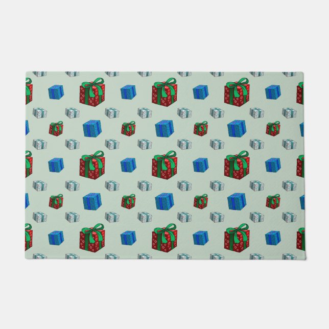 Weihnachtsgeschenke Fußmatte (Vorderseite)