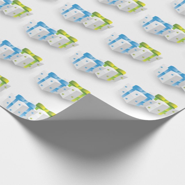Weihnachtsgeschenke Geschenkpapier (Ecke)