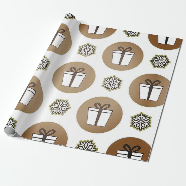 Weihnachtsgeschenke Geschenkpapier (Ungerollt)