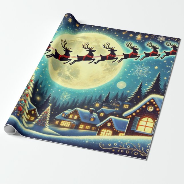 Weihnachtsgeschenke Geschenkpapier (Ungerollt)