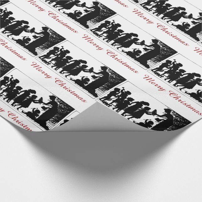 Weihnachtsgeschenke Geschenkpapier (Ecke)