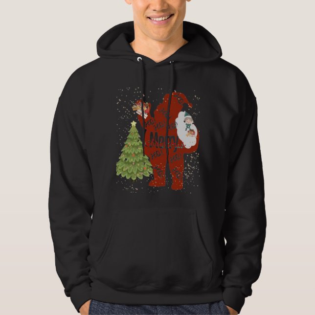 Weihnachtsgeschenke Hoodie (Vorderseite)