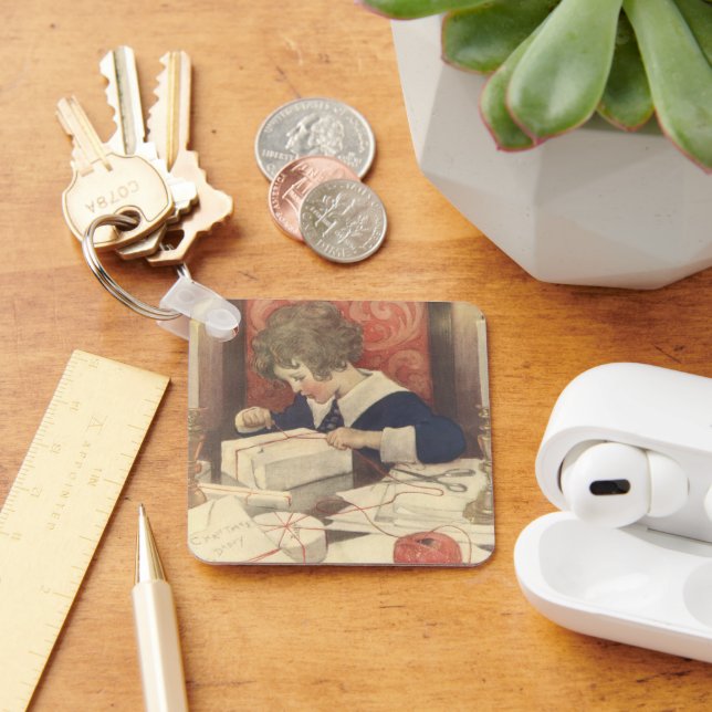 Weihnachtsgeschenke, Jessie Willcox Smith Schlüsselanhänger (Schreibtisch)