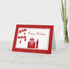 Weihnachtsgeschenke Karte