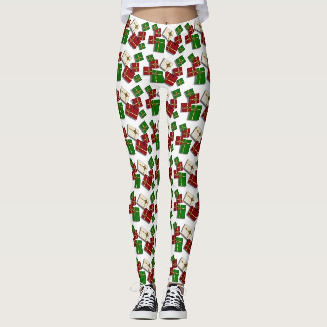 Weihnachtsgeschenke Leggings (Vorderseite)