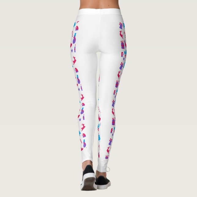 Weihnachtsgeschenke Leggings (Rückseite)