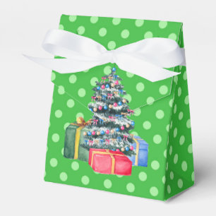 Weihnachtsgeschenke & Polka Dots Gefälligkeitsbox Geschenkschachtel