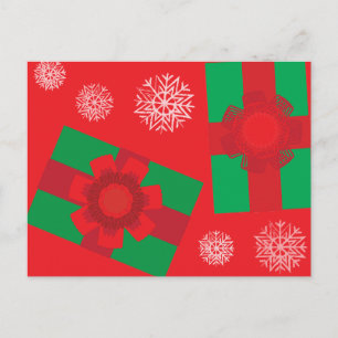 Weihnachtsgeschenke Postkarte