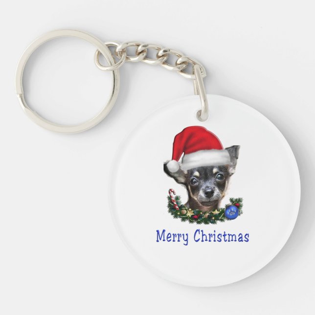 Weihnachtsgeschenke Schlüsselanhänger (Vorderseite)
