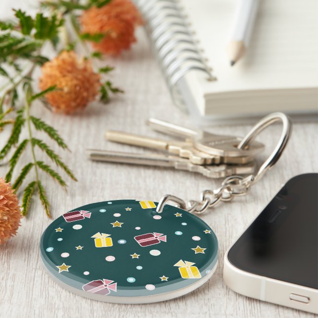 Weihnachtsgeschenke Schlüsselanhänger (Vorderseite rechts)